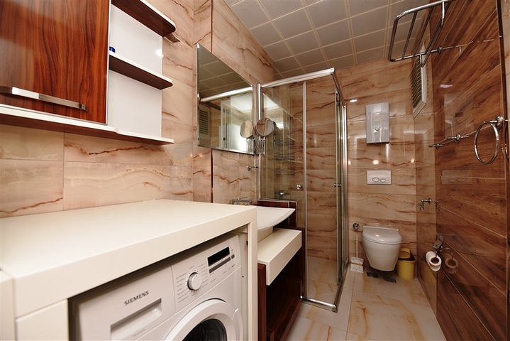 مجمع بخدمات مميزة - شقة تصميم 1+1 - في مهموتلار / الانيا 