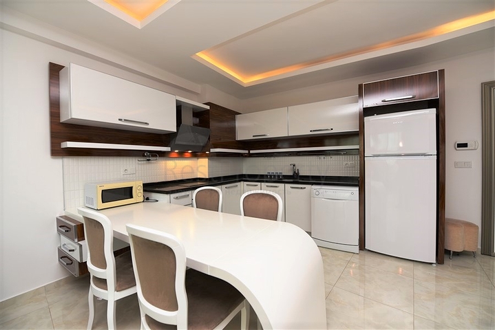 مجمع بخدمات مميزة - شقة تصميم 1+1 - في مهموتلار / الانيا 