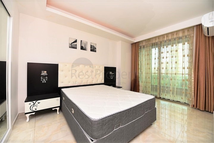 مجمع بخدمات مميزة - شقة تصميم 1+1 - في مهموتلار / الانيا 