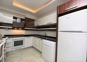 مجمع بخدمات مميزة - شقة تصميم 1+1 - في مهموتلار / الانيا 