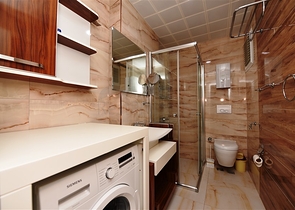 مجمع بخدمات مميزة - شقة تصميم 1+1 - في مهموتلار / الانيا 