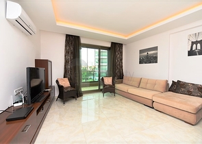 مجمع بخدمات مميزة - شقة تصميم 1+1 - في مهموتلار / الانيا 