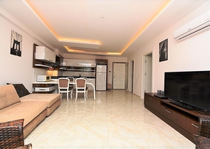 مجمع بخدمات مميزة - شقة تصميم 1+1 - في مهموتلار / الانيا 