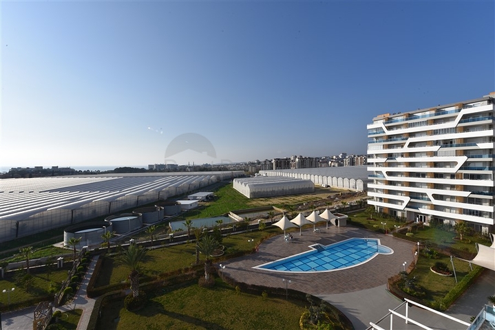 مجمع بخدمات فندقية - شقة 2 غرفة وصالة - في افسلار / الانيا 