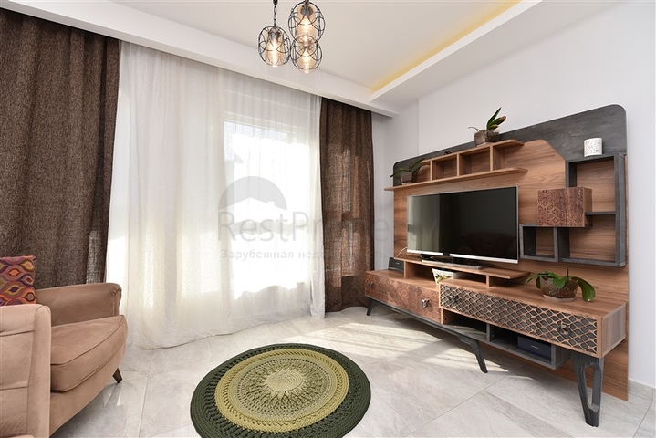 واسعة نسبيا - شقة 1+1 - مفروشة - في مهموتلار / الانيا 