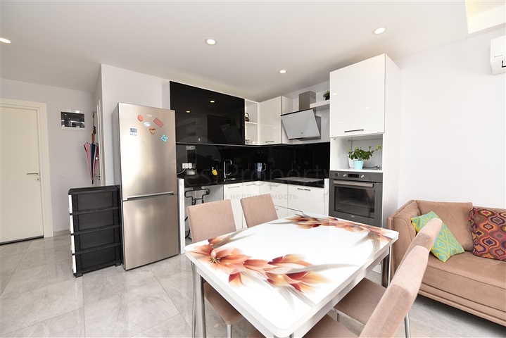 واسعة نسبيا - شقة 1+1 - مفروشة - في مهموتلار / الانيا 