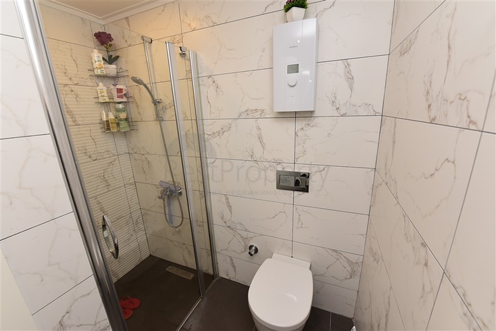 واسعة نسبيا - شقة 1+1 - مفروشة - في مهموتلار / الانيا 