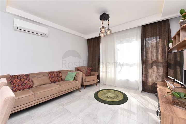 واسعة نسبيا - شقة 1+1 - مفروشة - في مهموتلار / الانيا 