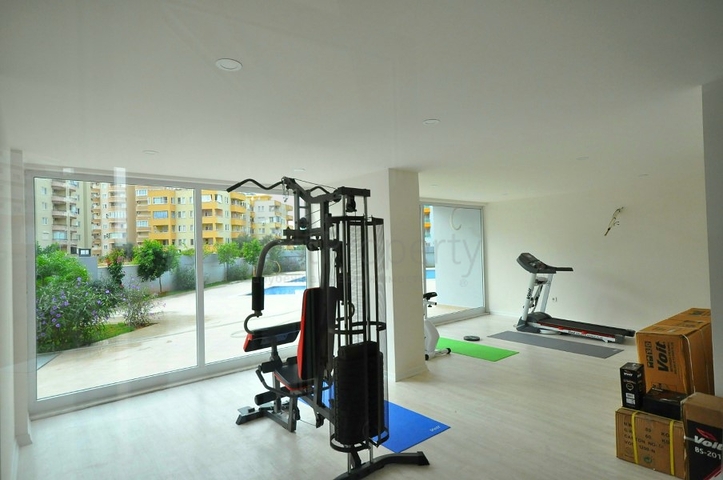 واسعة نسبيا - شقة 1+1 - مفروشة - في مهموتلار / الانيا 