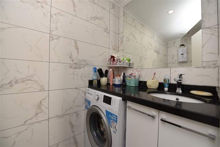 واسعة نسبيا - شقة 1+1 - مفروشة - في مهموتلار / الانيا 