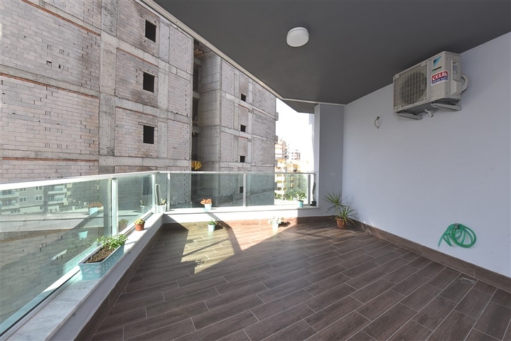 واسعة نسبيا - شقة 1+1 - مفروشة - في مهموتلار / الانيا 