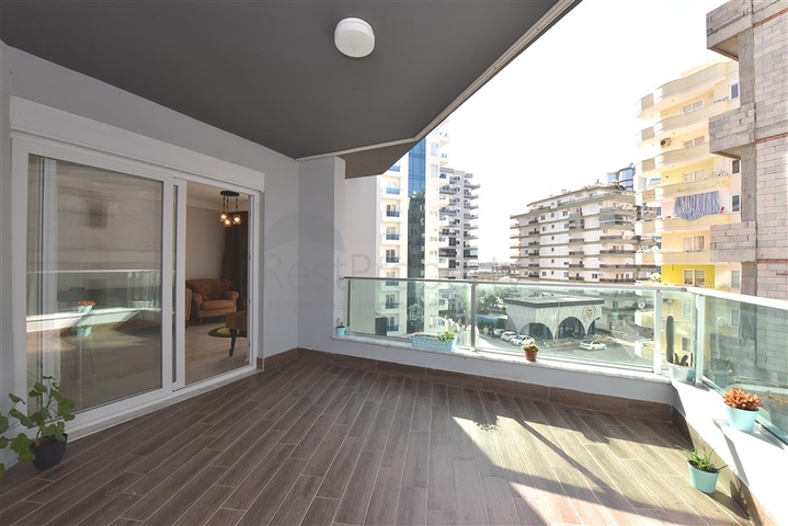 واسعة نسبيا - شقة 1+1 - مفروشة - في مهموتلار / الانيا 