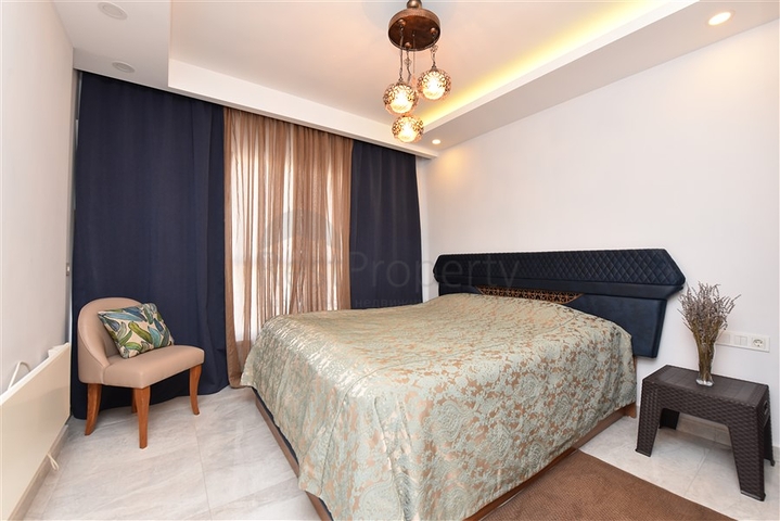 واسعة نسبيا - شقة 1+1 - مفروشة - في مهموتلار / الانيا 