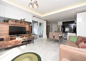 واسعة نسبيا - شقة 1+1 - مفروشة - في مهموتلار / الانيا 