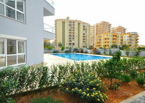 واسعة نسبيا - شقة 1+1 - مفروشة - في مهموتلار / الانيا 