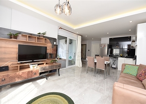 واسعة نسبيا - شقة 1+1 - مفروشة - في مهموتلار / الانيا 