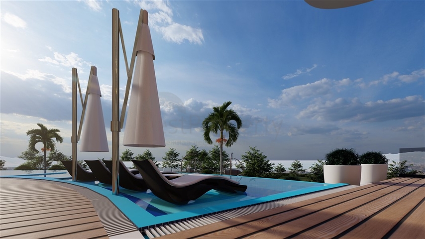 فيلا مستقلة فاخرة - تصميم 6 غرف - في كارجي جاك / الانيا 