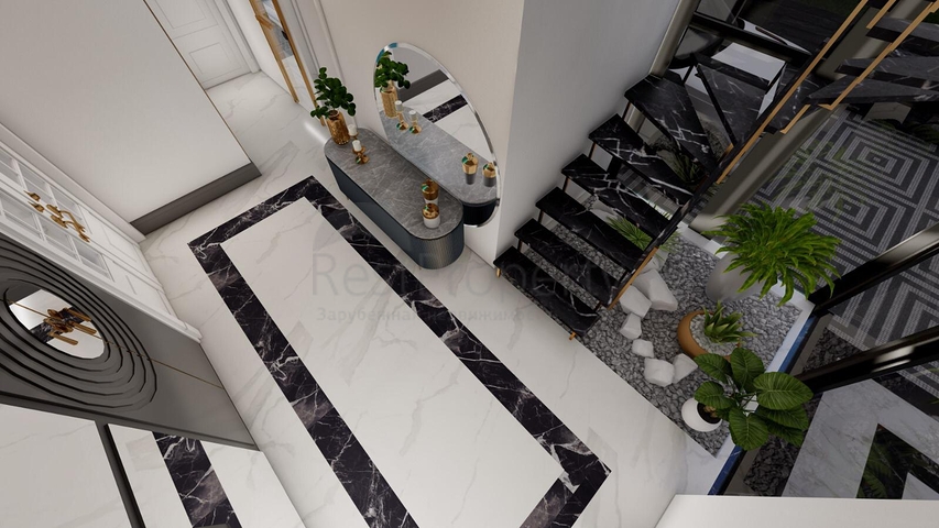 فيلا مستقلة فاخرة - تصميم 6 غرف - في كارجي جاك / الانيا 