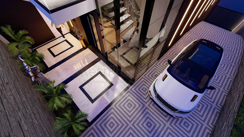 فيلا مستقلة فاخرة - تصميم 6 غرف - في كارجي جاك / الانيا 