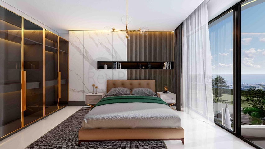 فيلا مستقلة فاخرة - تصميم 6 غرف - في كارجي جاك / الانيا 