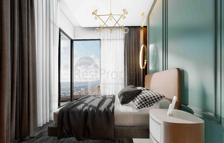 فيلا مستقلة فاخرة - تصميم 6 غرف - في كارجي جاك / الانيا 