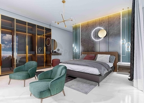 فيلا مستقلة فاخرة - تصميم 6 غرف - في كارجي جاك / الانيا 