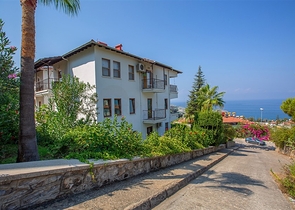 اطلالة بحرية - شقة 2 غرفة وصالة -مؤثثة - في كارجي جاك / الانيا 