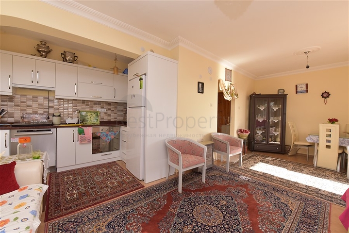 اطلالة بحر - شقة 3غرف وصالة - مفروشة - في كارجي جاك / الانيا 