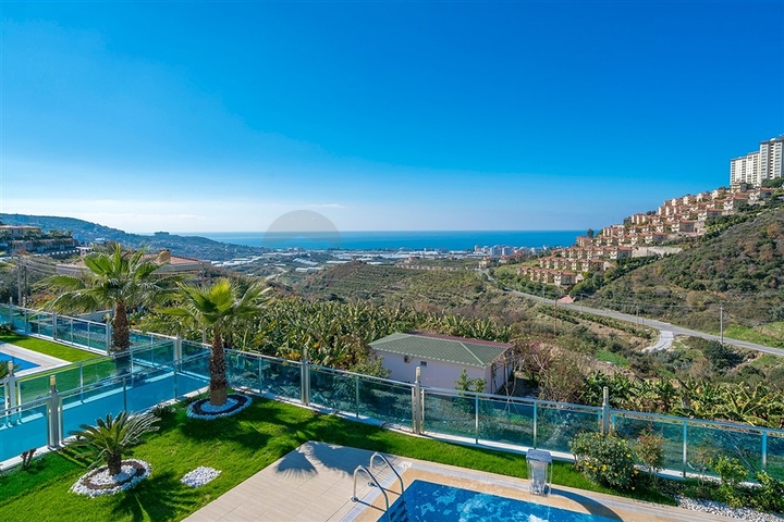 فلل باطلالة بحرية - تصميم انيق - في كارجي جاك / الانيا 