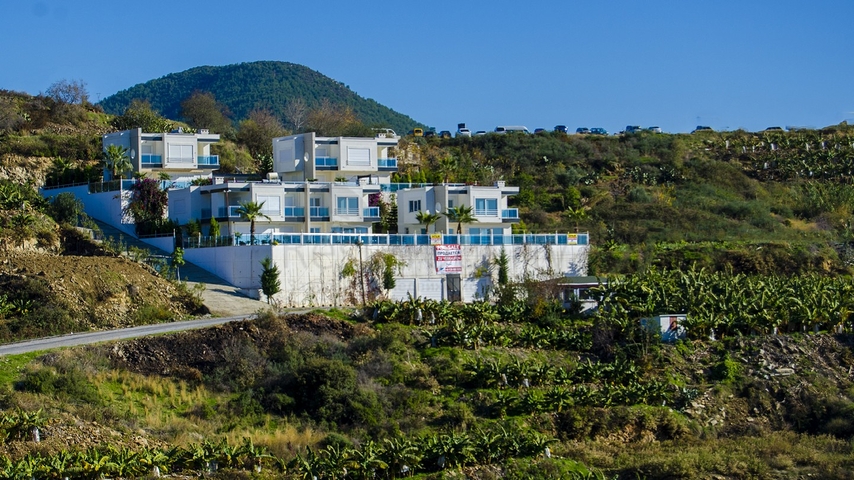 فلل باطلالة بحرية - تصميم انيق - في كارجي جاك / الانيا 