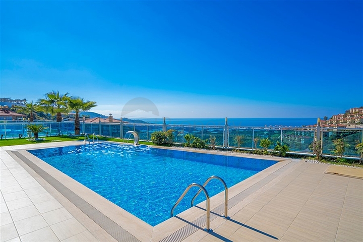 فلل باطلالة بحرية - تصميم انيق - في كارجي جاك / الانيا 