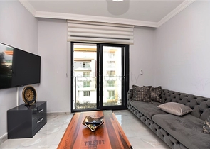 على البحر مباشرة - شقة 3 غرف وصالة -اثاث فاخر - في كاستل / الانيا 