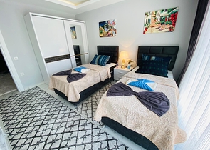 شقق واسعة - تصميم 2 غرفة وصالة - مجمع فاخر - في مهموتلار / الانيا 