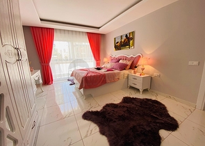 شقق واسعة - تصميم 2 غرفة وصالة - مجمع فاخر - في مهموتلار / الانيا 