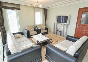 بنتهاوس واسع 5 + 1 مع أثاث على مسافة قريبة من البحر