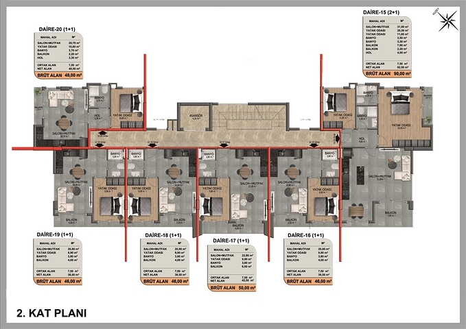 اغتنم الفرصة - شقق بالاقساط في منطقة اوبا المركزية / الانيا 
