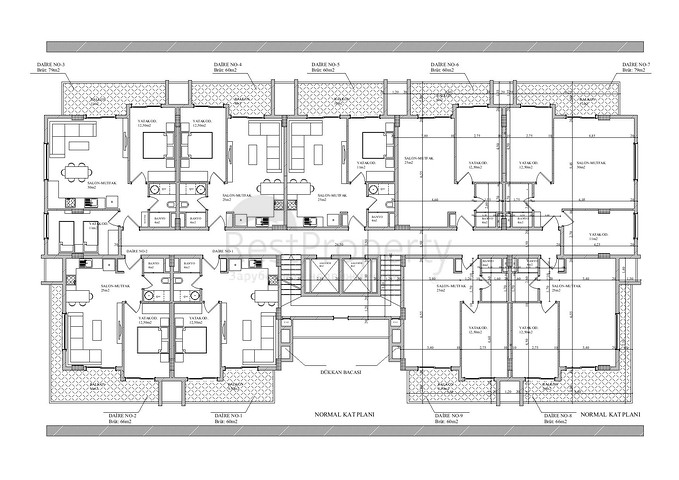 بالاقساط - مجمع قيد الانشاء في منطقة اوبا المركزية / الانيا 