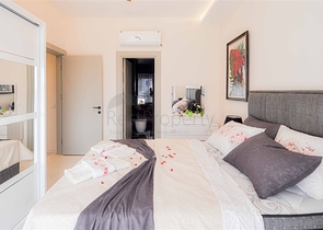 شقة فاخرة - 2 غرفة وصالة مع الاثاث - ضمن مجمع ممتاز - في اوبا / الانيا 