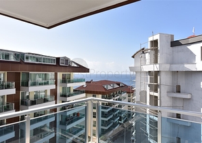 اطلالة بحر - دوبلكس 4 غرف وصالة - مفروشة - ضمن مجمع قريب من البحر -في كارجي جاك /الانيا 