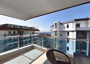 اطلالة بحر - دوبلكس 4 غرف وصالة - مفروشة - ضمن مجمع قريب من البحر -في كارجي جاك /الانيا 