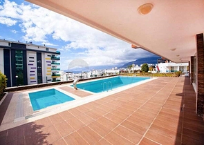 اطلالة بحر - دوبلكس 4 غرف وصالة - مفروشة - ضمن مجمع قريب من البحر -في كارجي جاك /الانيا 