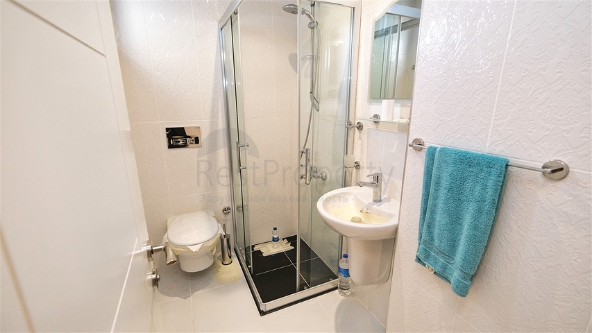 بنتهاوس 3 + 1 مع اثاث 600 م من البحر في انطاليا