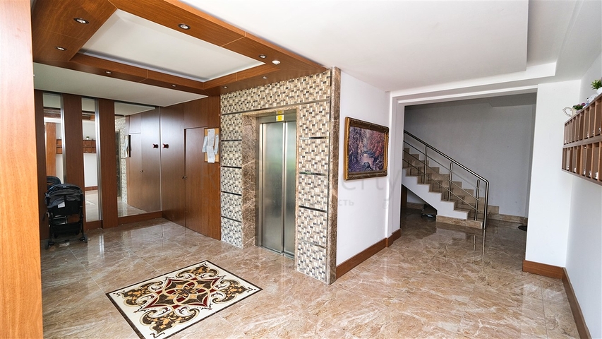 بنتهاوس 3 + 1 مع اثاث 600 م من البحر في انطاليا