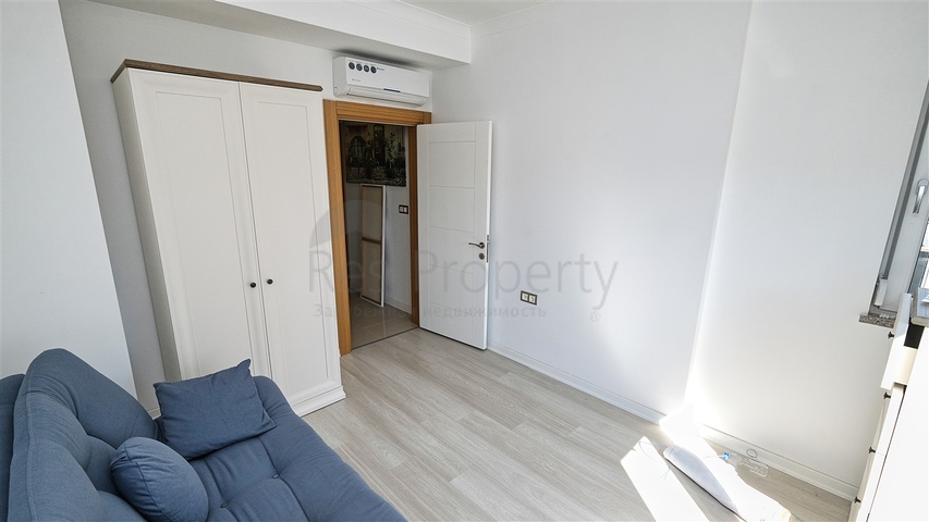 بنتهاوس 3 + 1 مع اثاث 600 م من البحر في انطاليا