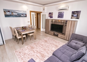 بنتهاوس 3 + 1 مع اثاث 600 م من البحر في انطاليا