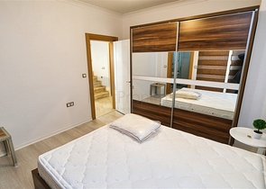 بنتهاوس 3 + 1 مع اثاث 600 م من البحر في انطاليا