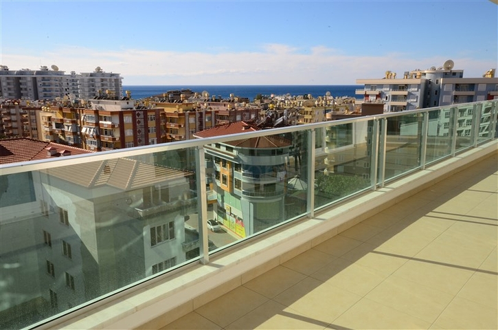 اطلالة بحر - مجمع فاخر -شقة 2 غرفة وصالة - مفروشة - في مهموتلار / الانيا 