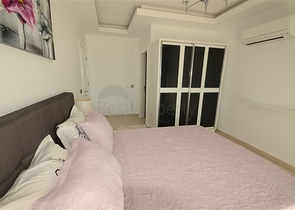 اطلالة بحر - مجمع فاخر -شقة 2 غرفة وصالة - مفروشة - في مهموتلار / الانيا 