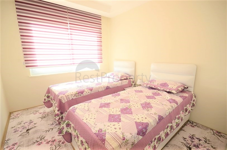 اطلالة بحر - مجمع 5 نجوم - شقة 2 غرفة وصالة - في مهموتلار / الانيا 