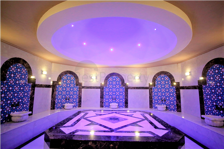 اطلالة بحر - مجمع 5 نجوم - شقة 2 غرفة وصالة - في مهموتلار / الانيا 